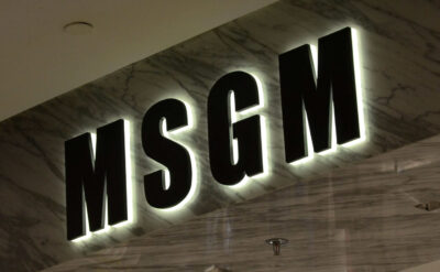 Halo Lit Channel Letters For Msgm