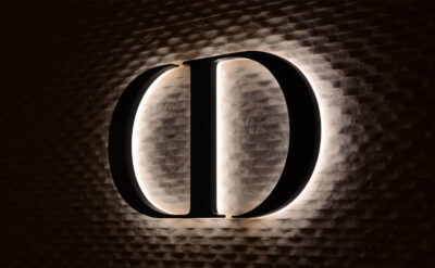 Halo Lit Logo for Christian Dior